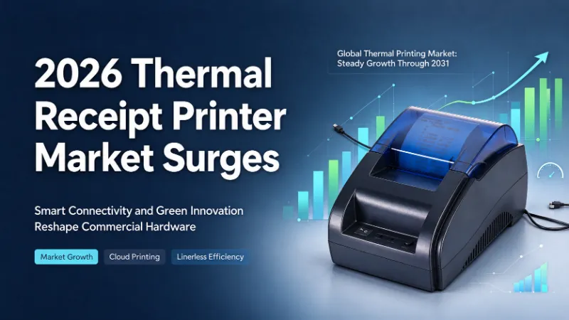 Waarom groeit de markt voor thermische bonprinters in 2026 snel?