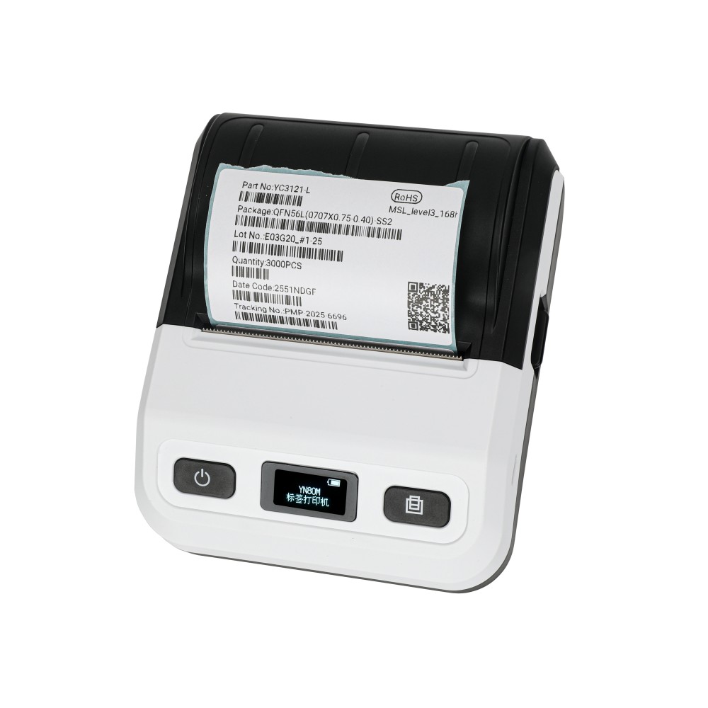 Label thermische printer met scherm Label thermische printer met scherm