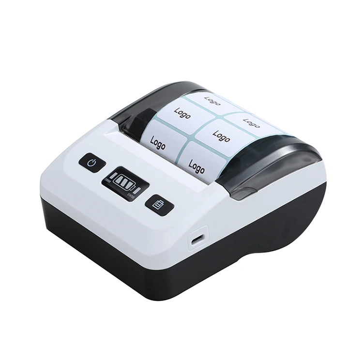 Thermische mobiele labelprinter voor 3″